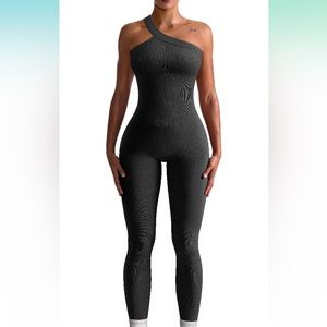 One Shoulder Jumpsuit